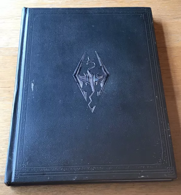 The Art Of Skyrim Collector's Edition Faux Leather Hardcover EXCELLENT CONDITION