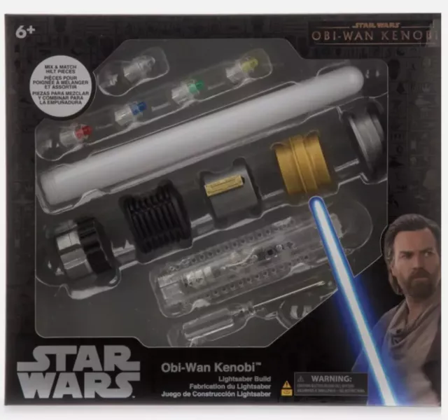 Disney Parks Star Wars Obi-Wan Kenobi Mini Buildable LIGHTSABER Toy New With Box