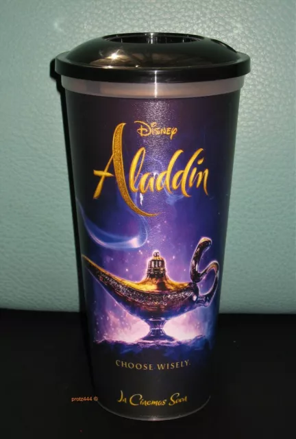 ALADDIN KINO Trinkbecher Movie Cup Cinema Disney - NEU NEW - Rarität