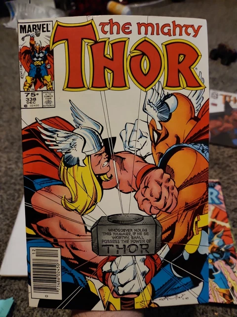 The Mighty Thor 338 1983 - 2nd Appearance Of Beta Ray Bill - Newsstand Simonson