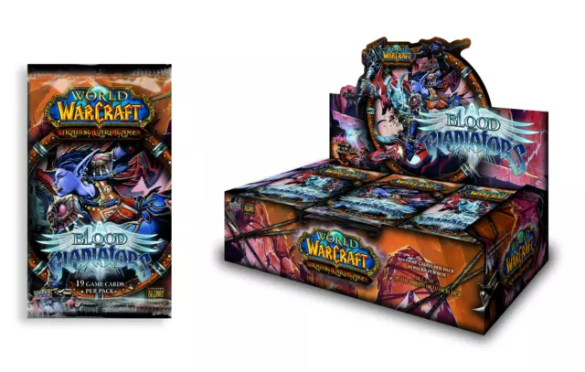 World of Warcraft TCG Blood of the Gladiators Booster Box WoW NEW FACTORY SEALED