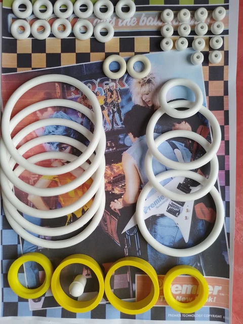 Kit élastiques Et Doigt De Batteur – Flipper World Cup Soccer Bally 1994 – Neuf