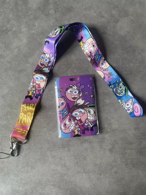 Fairly OddParents Lanyard And Card Holder