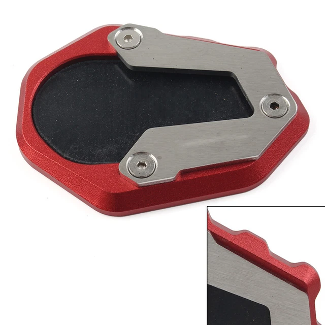 1 Pcs Kickstand Side Stand Enlarger Foot Plate Aluminum For BMW F900R 2020-2023
