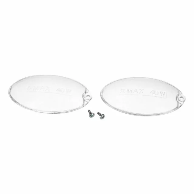 Couvercle de Lampe Kit SMEG 692831966 pour Hotte de Cuisinière 2stk