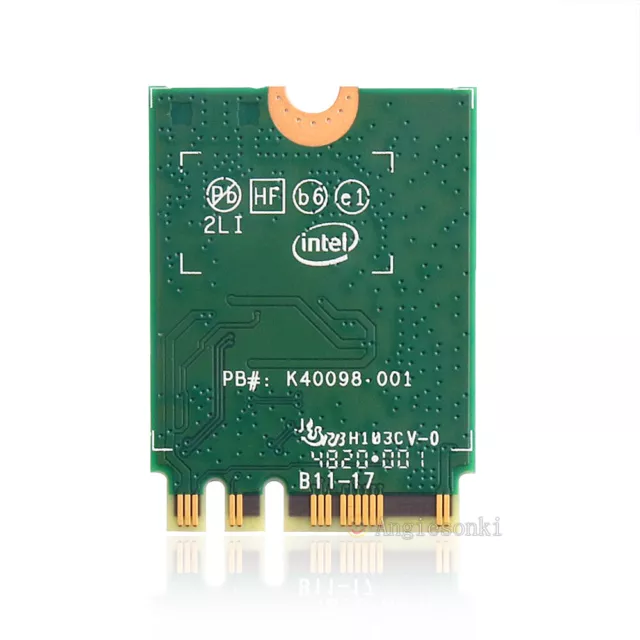 Dual Band Intel Wi-Fi 6 AX200 NGFF AX200NGW Bluetooth 5.0 Wireless 802.11AX Card 2