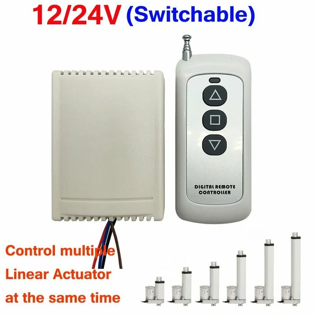 WIRELESS REMOTE CONTROL for Linear Actuator Forward Reverse 12V 24V