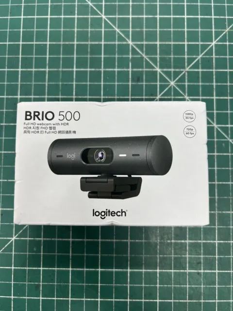Logitech Brio 500 Full 1080p HD Webcam
