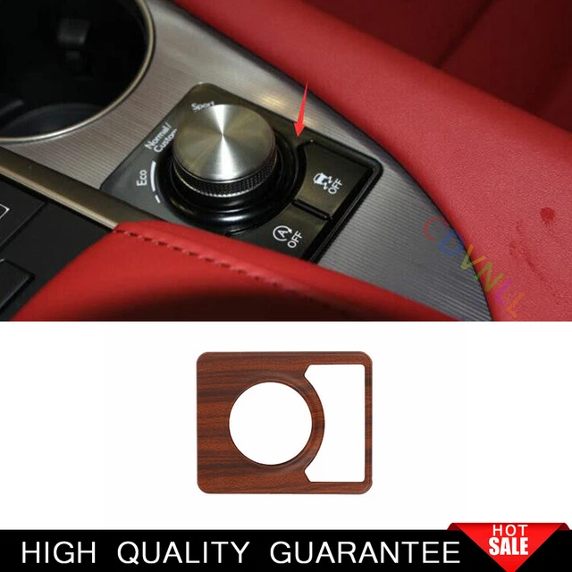 For Lexus RX300 450h 2015-2022 Peach Wood Grain Driving Mode Switch Button Cover