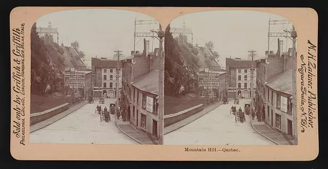 Mountain Hill Quebec Old Photo