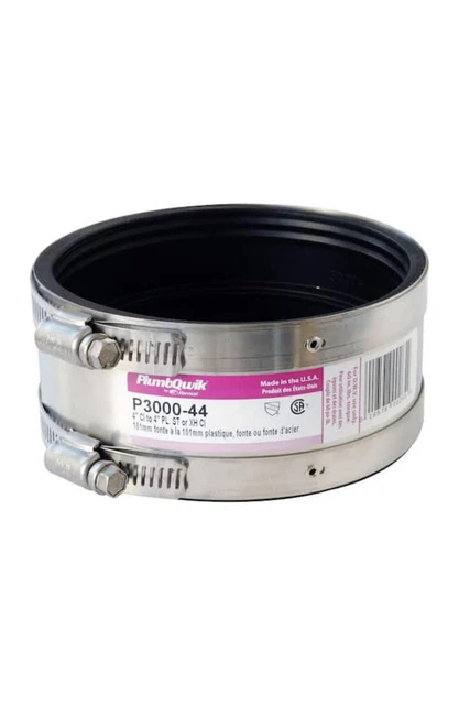 ProFlex Coupling Cast Iron to PVC 4" x 4" 3000-44