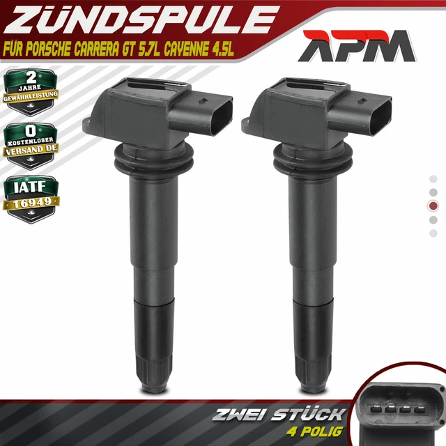 Bobina Di Accensione Per Porsche Carrera GT 980 5.7L E Cayenne 9PA 4.5L (2002-2006) – Ricambio UF-563/513, 94860210401