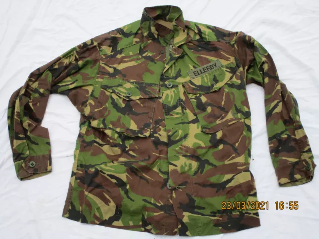 Jacket DPM Lightweight, Camicia da Campo, GB, Uk. Gr.170/96, Nome: Ellerby