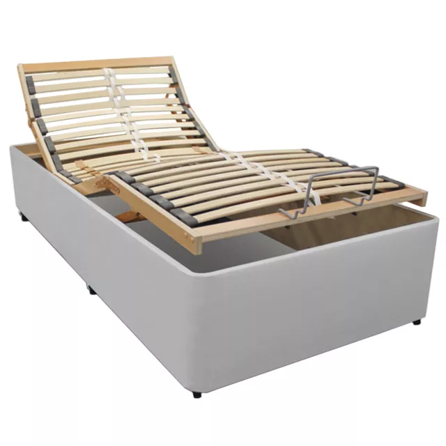 Restwell Adjustable Electric Bed Chenille + Memory Foam Mattress 3 YR WARRANTY 3