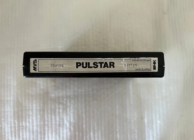 PULSTAR Sur NEO GEO MVS – Cartouche Japonaise SNK 100% Authentique
