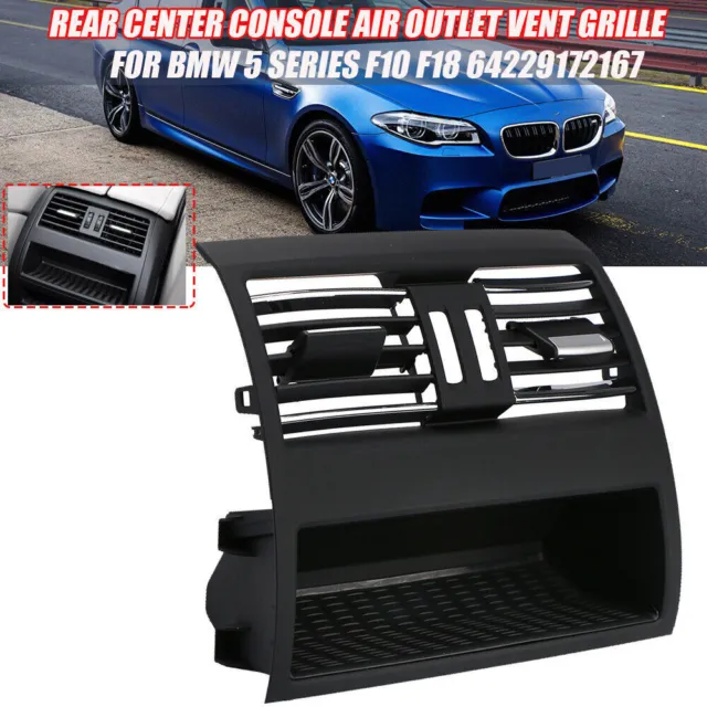 CAR REAR CENTER Console Air Vent A/C Panel Cover For BMW F10 F11