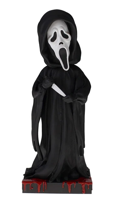 Royal Bobbles Ghost Face Bobblehead, Premium Polyresin Lifelike Figure, Uniqu...
