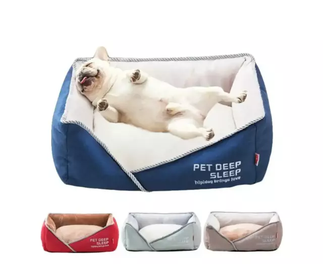 Comfortable Durable Removable Antislip Soft Pet Sleeping Lounger Couch for Sm...