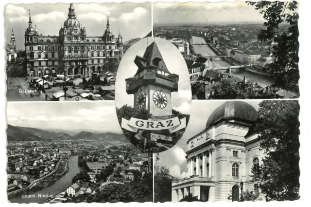 Graz 35 Rathaus, gegen Süden, gegen Norden, Oper