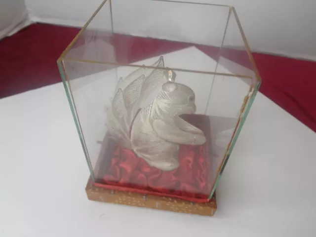 STERLING SILVER FILAGREED SQUIRREL.....EUROPEAN....COMES in a COVERED BOX