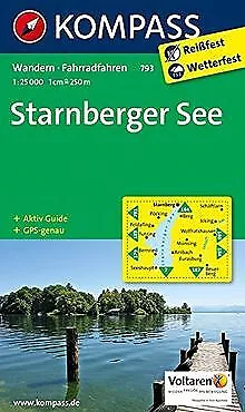 Starnberger See: Wander- und Radkarte mit Aktiv Guide... | Livre | état très bon