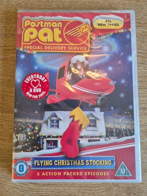 POSTMAN PAT SPECIAL Delivery Service Flying Christmas Stocking EUR 9 