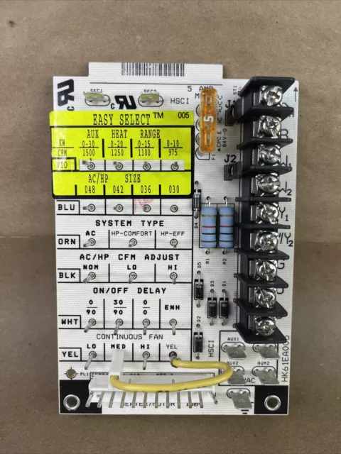 Carrier Bryant Payne HK61EA005 Easy Select Control Circuit Board