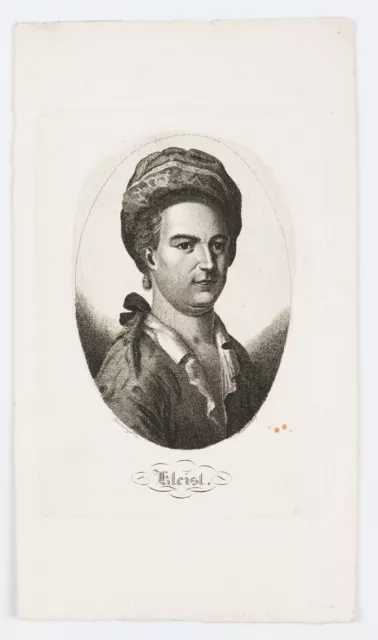 BÜHLMEIER (*1814) nach PFENNINGER (*1749), Porträt E. C. von Kleist, Rad. 2