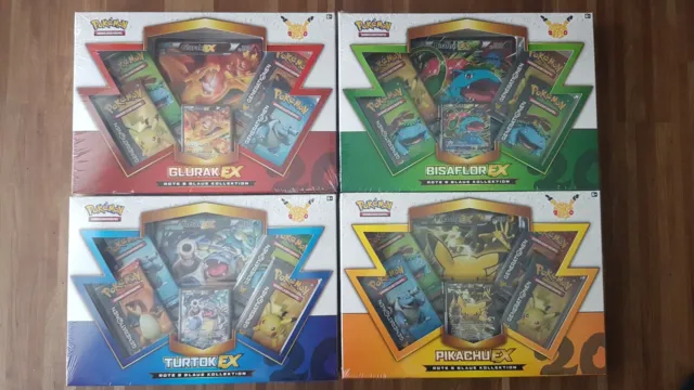 [OVP] Komplettset 4/4 Boxen Generationen 2016 EX Pokemon Karten