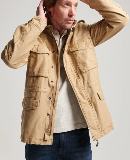 Mens tan field jacket clearance