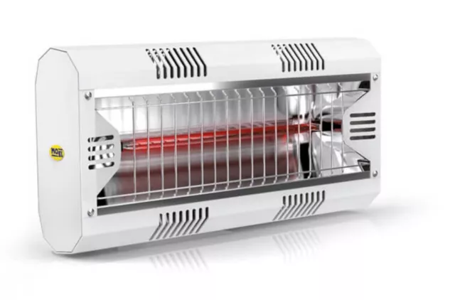 Outdoor Heizstrahler Halogen Hathor 2000 W Infrarotstrahler 10 m² Gewerbe Heizer
