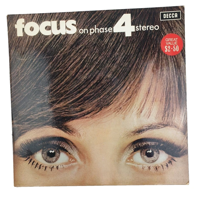 FOCUS ON PHASE 4 Stereo 33 RPM Vinyl LP Record, 1967, Jazz, Rock, Latin ...