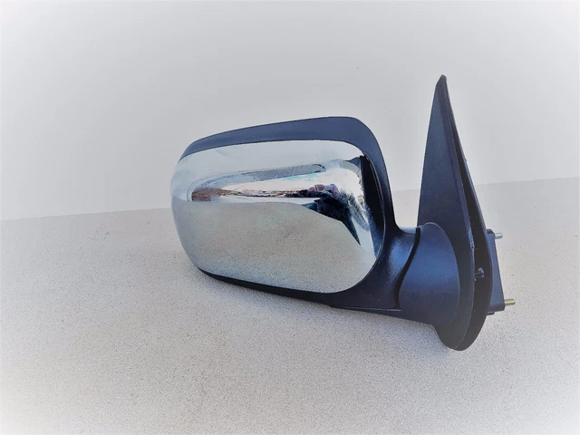 Specchietto Retrovisore Destro Elettrico Termico Per Mitsubishi Pajero 2001-2006 - Calotta Cromata 5 Pin