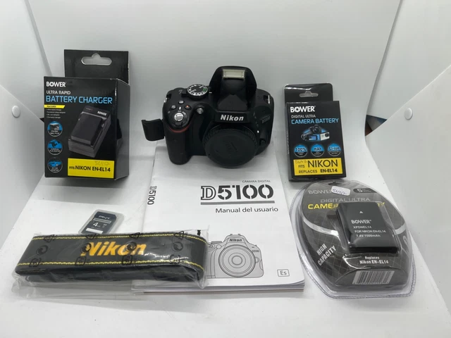 Nikon D5100 16.2MP Digital SLR Camera Body Shutter Count ONLY 610 -PLEASE READ