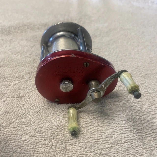 VINTAGE SEARS ROEBUCK and Co Red Fishing Reel Model 535.39660 $16.83 - PicClick VINTAGE SEARS ROEBUCK and Co Red Fishing Reel Model 535.39660 $16.83 - PicClick