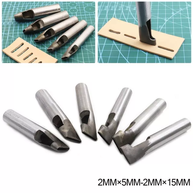 Professional Leather Hole Punching Kit Hollow Punches Reliable and Practical
