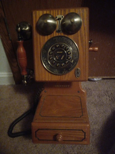 Country Kitchen Wall Phone Crosley ,Replica Limited CR92 Retro 1920s Style VN