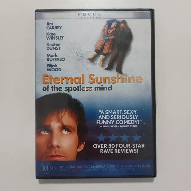 Eternal Sunshine Of The Spotless Mind DVD NEW Region 4 Jim Carrey