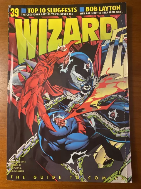 Wizard the Guide to Comics # 39 Marvel Wolverine November  1994