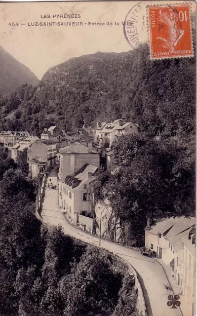 Hautes Pyrenees - Luz Saint Sauveur - Entree De La Ville.