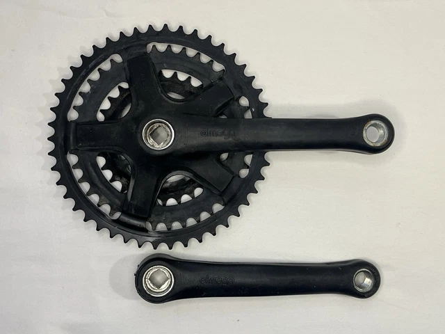 Pédalier Ofmega Super Competizione 170mm - Double Plateau 52/42 Dents - Vintage Italie