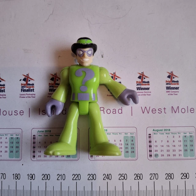 FISHER-PRICE IMAGINEXT DC Super Friends The Riddler Figure Collectable ...