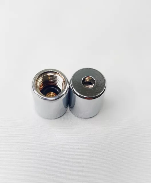 HVAC 1/4” Male Flare Safety Locking Cap (2 Pack)