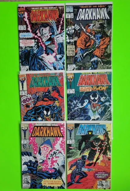 Darkhawk #11 #12 #13 #14 #15 #16 (1991 Marvel Comics) NM ORIGINAL OWNER UNREAD
