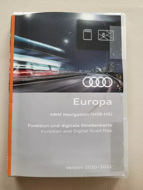 Original Audi Navigation sd karte MIB-HS Europa Version 2020/2021 Audi A3 - 8V