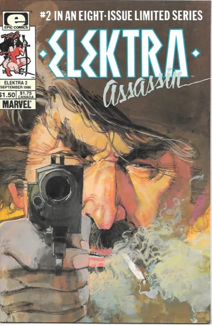 Elektra Assassin Comic Book #2 Marvel Comics 1986 VERY HIGH GRADE UNREAD NEW