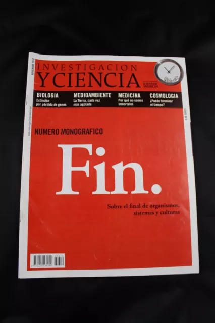 Revista INVESTIGACION Y CIENCIA Numero Monografico FIN. - Noviembre 2010