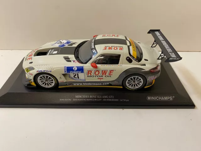 Mercedes Benz SLS AMG GT3 #21  24h Nürburgring 1:18 1/18 Modell Modellauto