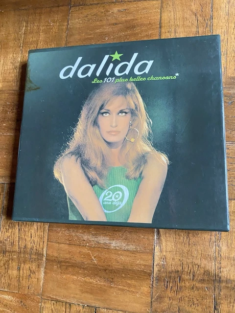 DALIDA COFFRET 5 CD les 101 plus belles chansons 20 ans deja EUR