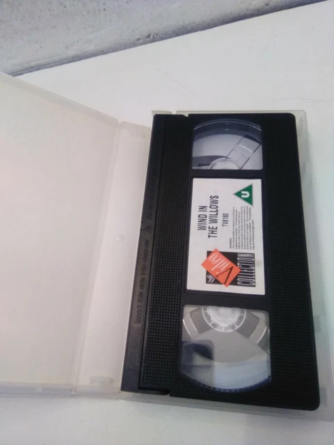 THE WIND IN the Willows VHS PAL Video Tape - Badger Mole Ratty Toad £3. ...